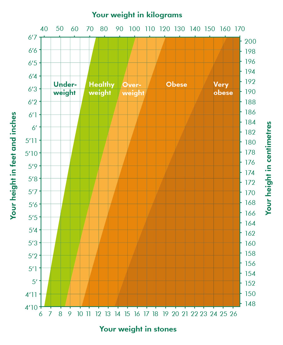 What Is A Healthy Weight Find Out Your Bmi Information And Support