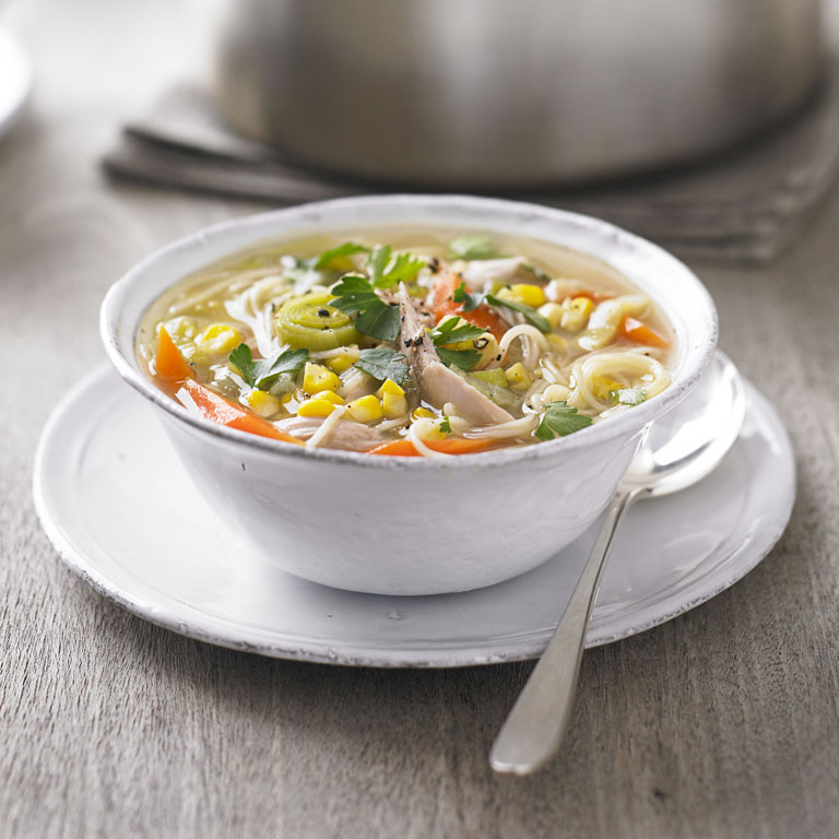 Chicken, sweetcorn & noodle soup Information and support Macmillan