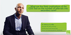 What are the likely implications of the CDS tool on the number of referrals into secondary care?