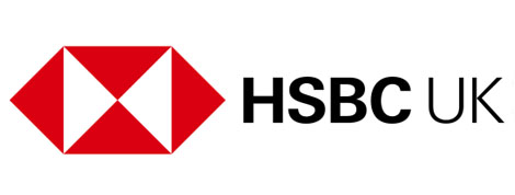 The word 'HSBC UK' with a red diamond