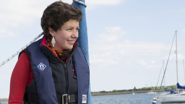 Kate sailing