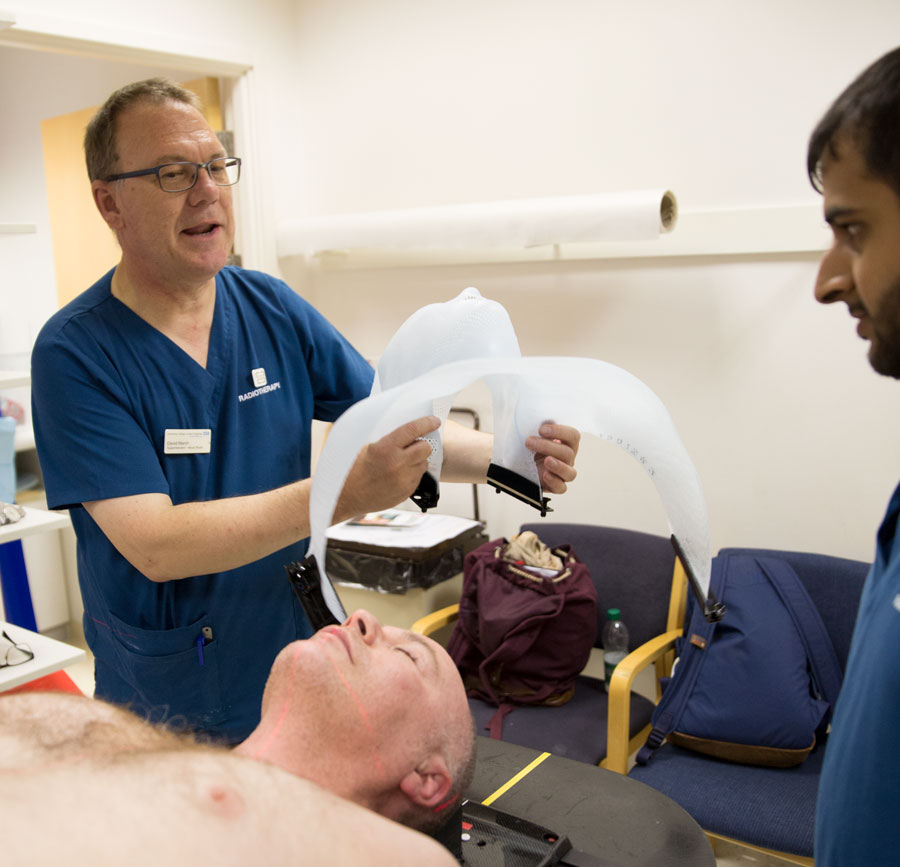 Masks for radiotherapy Macmillan Cancer Support
