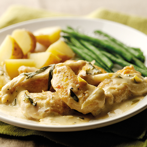 Tarragon and lime chicken