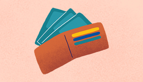 An illustration of a wallet.