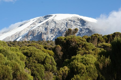 Mount Kilimanjaro from a distance
