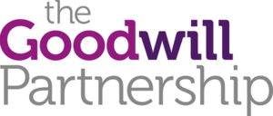 The logo for Macmillan's Free Wills Service partner Goodwill Partnership.