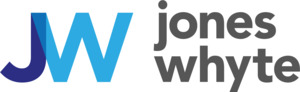 The logo for Macmillan's Free Will Service partner Jones Whyte.