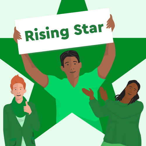 Rising star award category