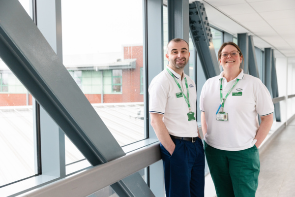 Gary Walsh and Anne Jammes Brain Tumour Therapy Coordinators - The Walton Centre NHS Foundation Trust   Macmillan Professional Excellence Awards finalists