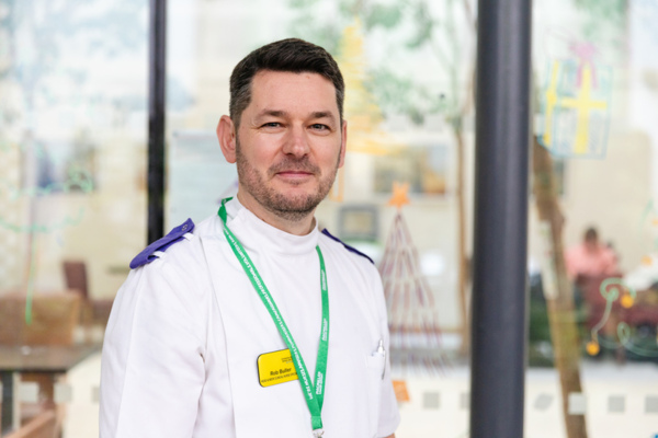 Rob Buller, Clinical Nurse Specialist for Head and Neck Cancer Macmillan Professional Excellence Awards finalist