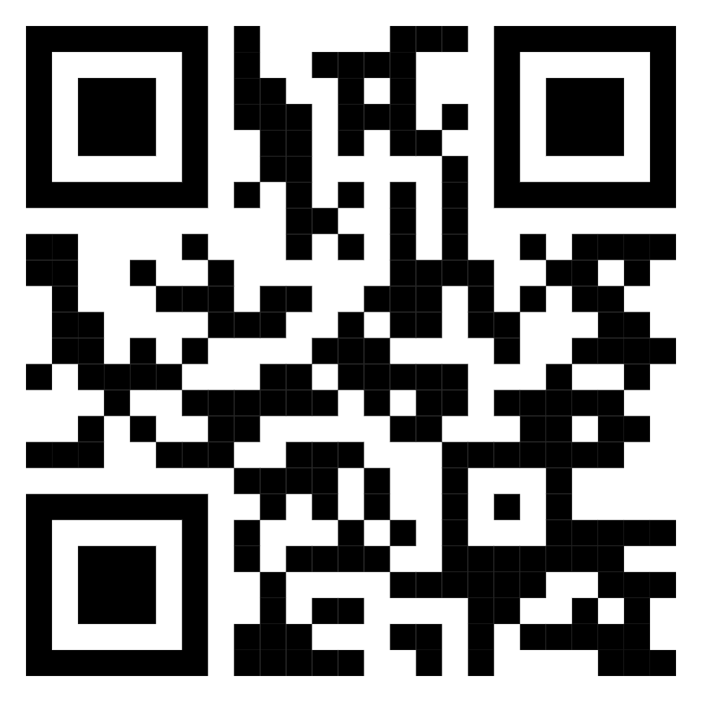 QR Code to register for the Macmillan 1 to 1 WhatsApp service