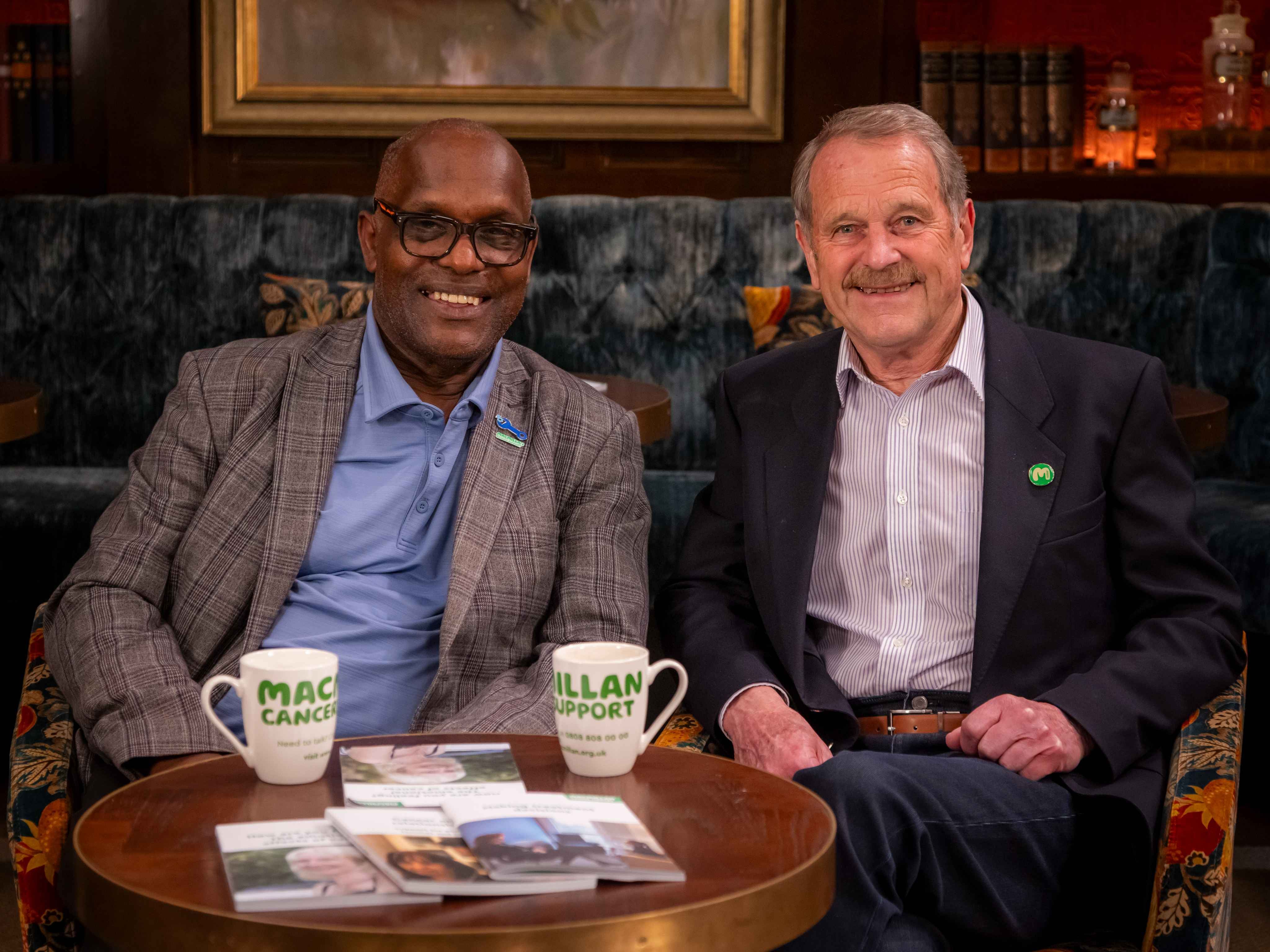 Errol and Denys sat in The Woolpack together