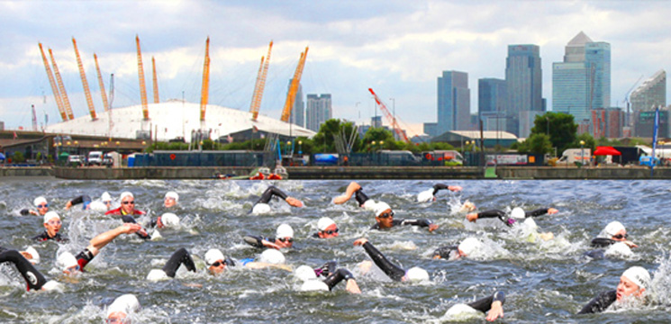 Swimmers Thames